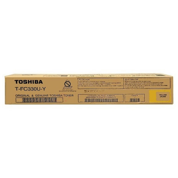 Toshiba 6AG00009143/T-FC330EY Toner yellow, 17.400 pages for Toshiba E-Studio 330 AC