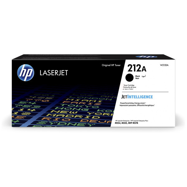 HP W2120A/212A Toner cartridge black, 5.500 pages ISO/IEC 19752 for HP CLJ M 554