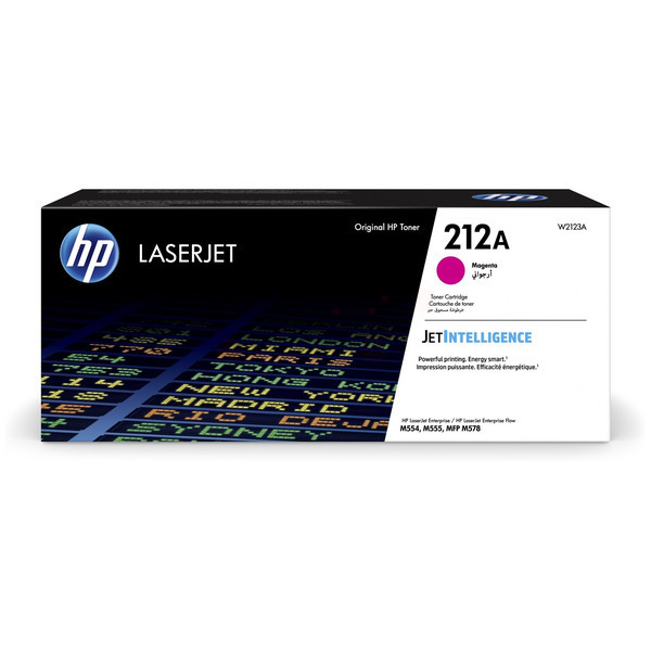 picture HP W2123A/212A Toner cartridge magenta, 4.500 pages ISO/IEC 19752 for HP CLJ M 554