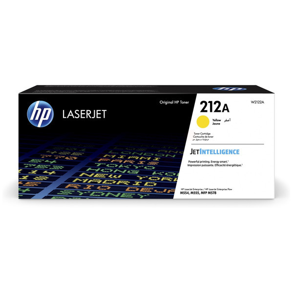 picture HP W2122A/212A Toner cartridge yellow, 4.500 pages ISO/IEC 19752 for HP CLJ M 554