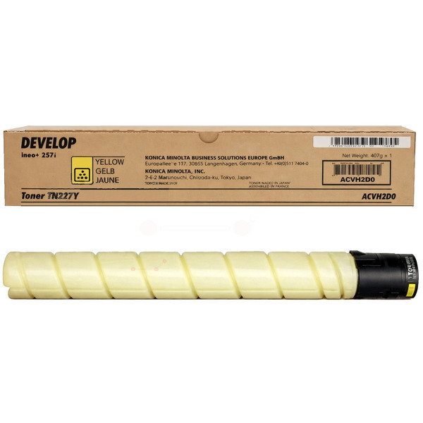 Develop ACVH2D0/TN-227Y Toner yellow, 24.000 pages/5% for Develop Ineo + 257 i