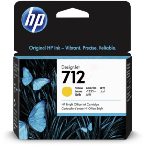 picture HP 3ED69A/712 Ink cartridge yellow 29ml for HP DesignJet T 200
