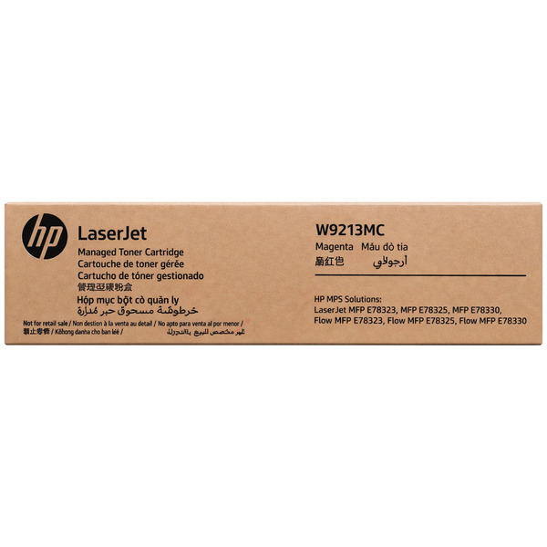 HP W9213MC Toner-kit magenta Contract, 28.000 pages ISO/IEC 19798 for HP E 78325