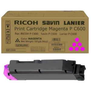 picture Ricoh 408316/PC600 Toner-kit magenta, 12.000 pages ISO/IEC 19752 for Ricoh P C 600