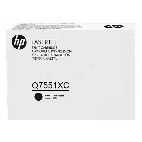 HP Q7551XC/51X Toner cartridge black Contract, 13.000 pages/5% for HP LaserJet P 3005