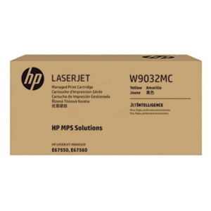 picture HP W9062MC Toner cartridge yellow Contract, 12.200 pages ISO/IEC 19752 for HP E 55040