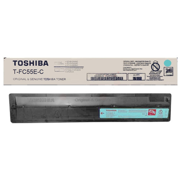 Toshiba 6AK00000114/T-FC55E-C Toner cyan, 26.500 pages/6% for Toshiba E-Studio 5520 C