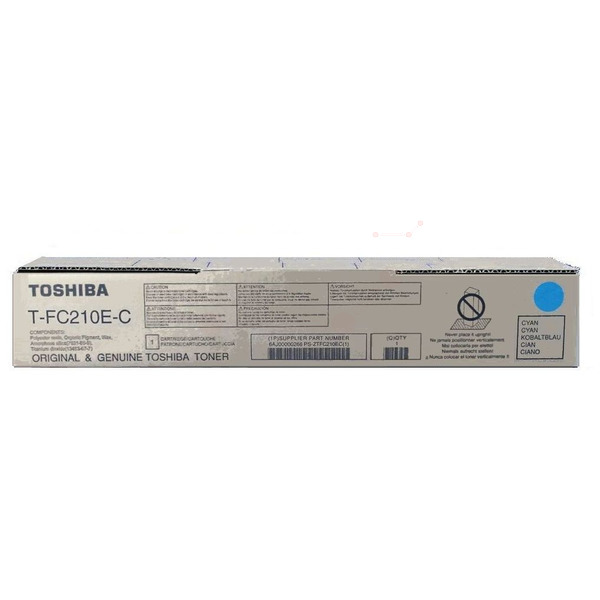 Toshiba 6AJ00000268/T-FC210EC Toner-kit cyan, 33.600 pages/5% for Toshiba E-Studio 2010 AC