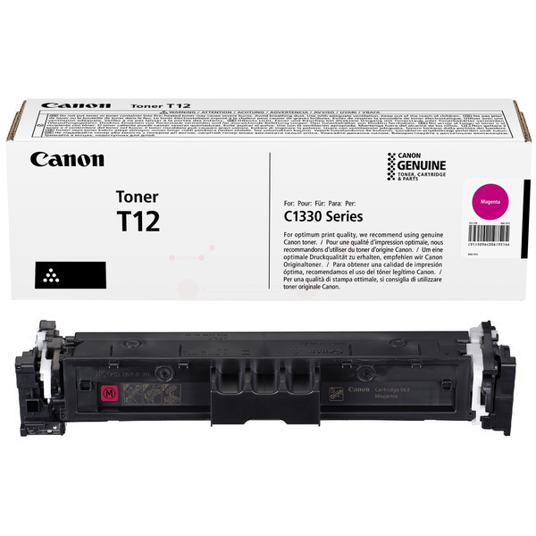 picture Canon 5096C006/T12 Toner cartridge magenta, 5.300 pages ISO/IEC 19752 for Canon X C 1333
