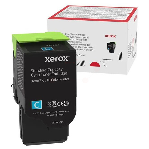 Xerox 006R04357 Toner-kit cyan, 2.000 pages ISO/IEC 19752 for Xerox C 310