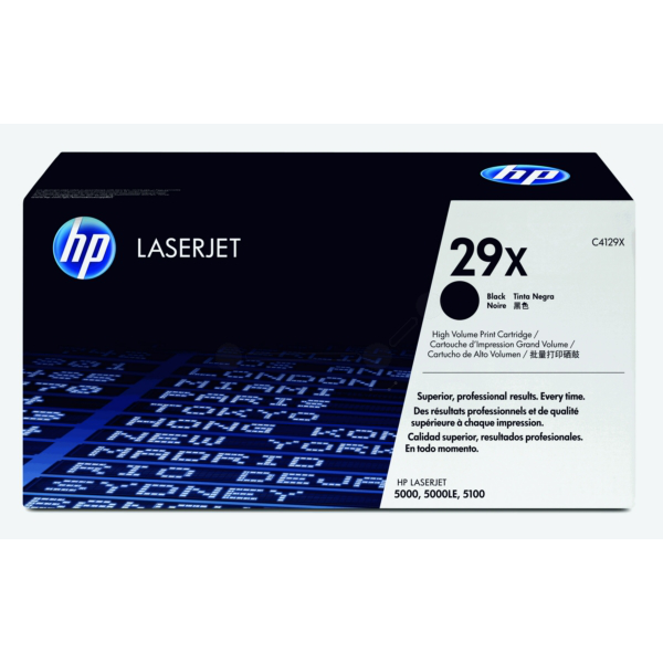 HP C4129X/29X Toner cartridge black, 10.000 pages ISO/IEC 19752 for Canon LBP-62