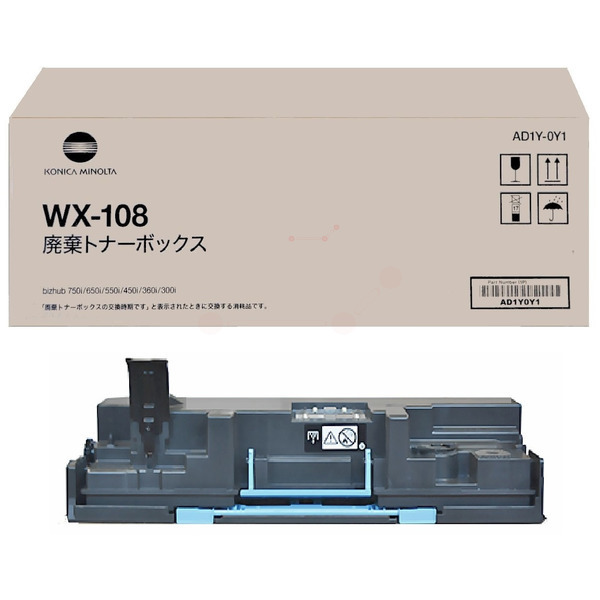 Konica Minolta AD1YWY1/WX-108 Toner waste box for Develop Ineo 450 i/750 i/KM Bizhub 300 i/KM Bizhub 450 i/KM Bizhub 750 i