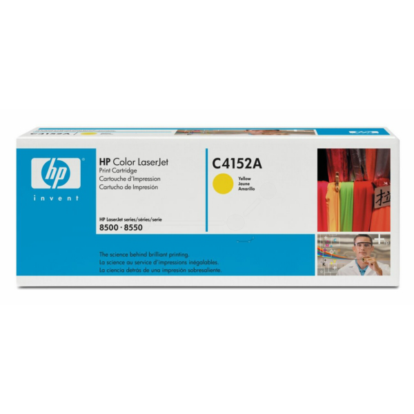 HP C4152A Toner yellow, 8.500 pages ISO/IEC 19798 for HP Color LaserJet 8500