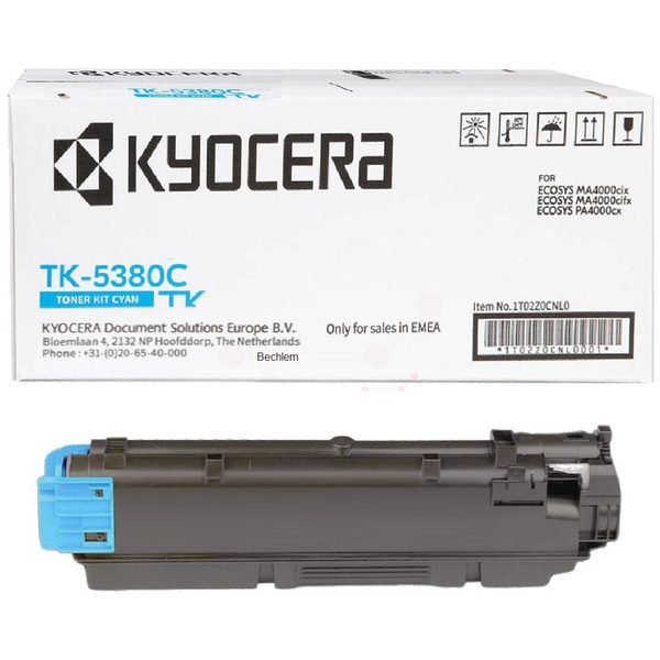 picture Kyocera 1T02Z0CNL0/TK-5380C Toner-kit cyan, 10.000 pages ISO/IEC 19752 for Kyocera PA 4000