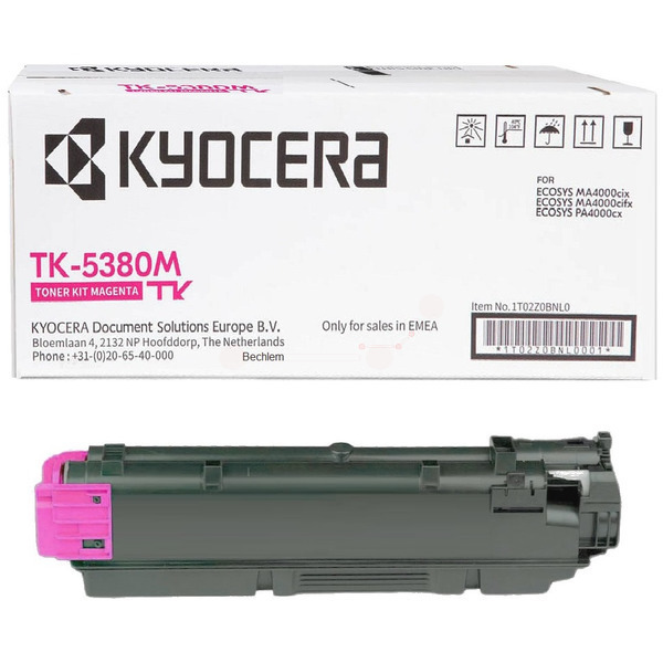 picture Kyocera 1T02Z0BNL0/TK-5380M Toner-kit magenta, 10.000 pages ISO/IEC 19752 for Kyocera PA 4000