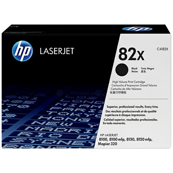 picture HP C4182X/82X Toner cartridge black high-capacity, 20.000 pages ISO/IEC 19752 for Canon LBP-72