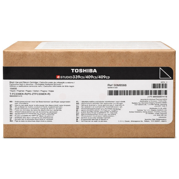 Toshiba 6B000001413/T-FC339E-K Toner black, 15.800 pages for Toshiba E-Studio 339