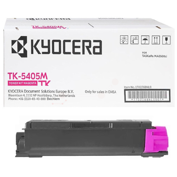 Kyocera 1T02Z6BNL0/TK-5405M Toner-kit magenta, 10.000 pages ISO/IEC 19752 for KM TASKalfa MA 3500