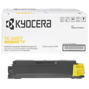 Kyocera 1T02Z6ANL0/TK-5405Y Toner-kit yellow, 10.000 pages ISO/IEC 19752 for KM TASKalfa MA 3500