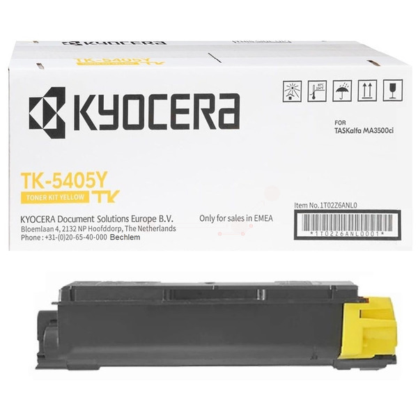 Kyocera 1T02Z6ANL0/TK-5405Y Toner-kit yellow, 10.000 pages ISO/IEC 19752 for KM TASKalfa MA 3500
