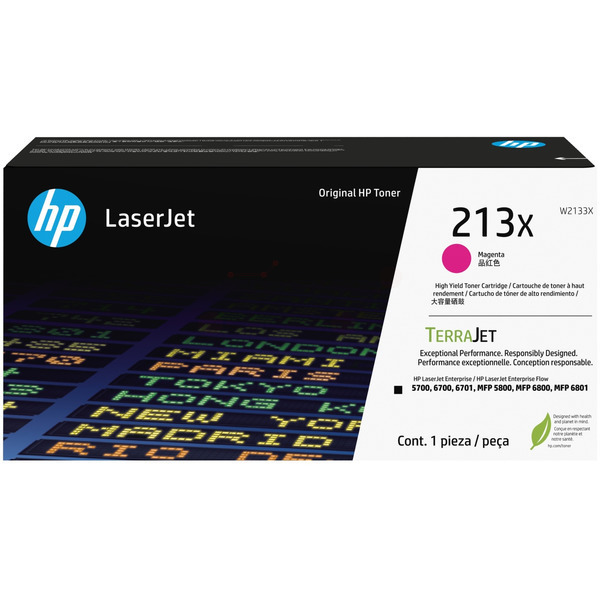 HP W2133X/213X Toner cartridge magenta high-capacity, 6.000 pages ISO/IEC 19798 for HP CLJ 5800/6700/6701/6800