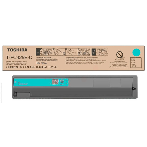 Toshiba 6AJ00000235/T-FC425EC Toner-kit cyan, 38.000 pages for Toshiba E-Studio 3525