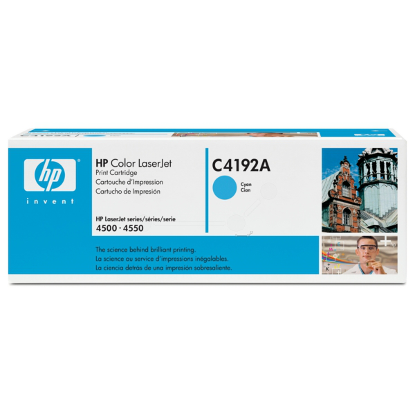 HP C4192A Toner cyan, 6.000 pages ISO/IEC 19798 for Canon LBP-83