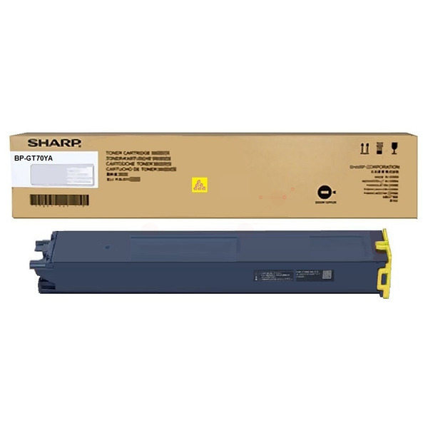 Sharp BP-GT70YA Toner-kit yellow, 24.000 pages ISO/IEC 19752 for Sharp BP-50 C 26