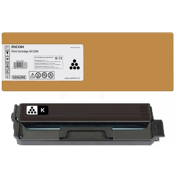 picture Ricoh 408451 Toner cartridge black, 4.500 pages ISO/IEC 19752 for Ricoh P C 200 W
