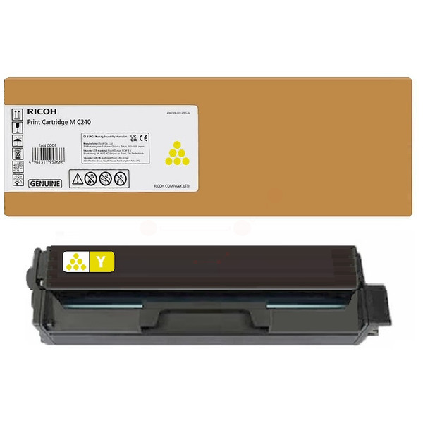 picture Ricoh 408454 Toner cartridge yellow, 4.500 pages ISO/IEC 19752 for Ricoh P C 200 W