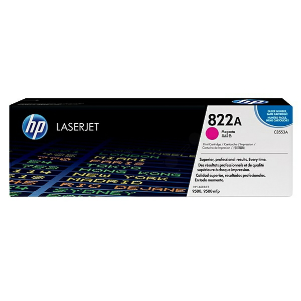 picture HP C8553A/822A Toner magenta, 25.000 pages/5% for HP Color LaserJet 9500