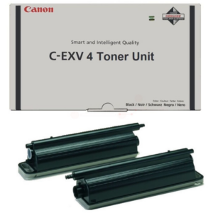 Canon 6748A002/C-EXV4 Toner black, 2x36.600 pages/6% 1650 grams Pack=2 for Canon iR 8500