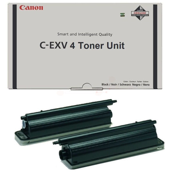 Canon 6748A002/C-EXV4 Toner black, 2x36.600 pages/6% 1650 grams Pack=2 for Canon iR 8500
