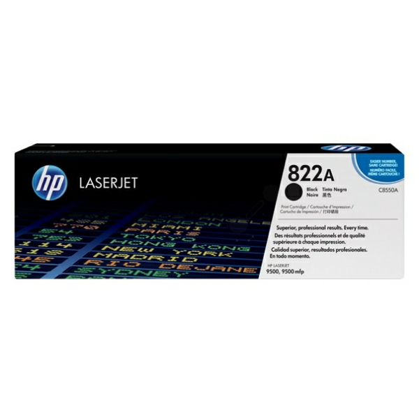 picture HP C8550A/822A Toner black, 25.000 pages/5% for HP Color LaserJet 9500