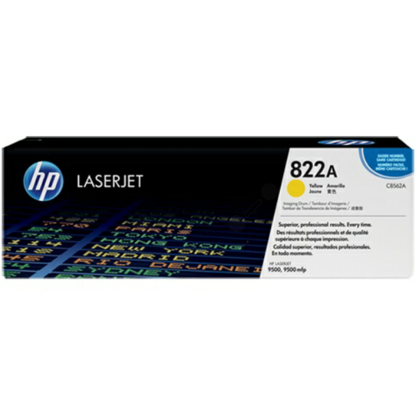 picture HP C8562A/822A Drum kit yellow, 40.000 pages/5% for HP Color LaserJet 9500