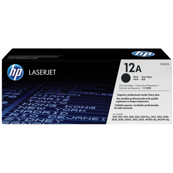 HP Q2612A/12A Toner cartridge black, 2.000 pages ISO/IEC 19752 for Canon LBP-3000