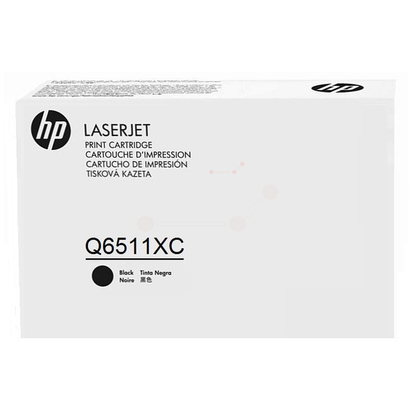 HP Q6511XC/11X Toner cartridge black Contract, 12.000 pages/5% for Canon LBP-3460/HP LaserJet 2400