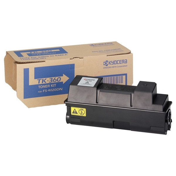 Kyocera 1T02J20EU0/TK-360 Toner-kit, 20.000 pages ISO/IEC 19752 for Kyocera FS 4020