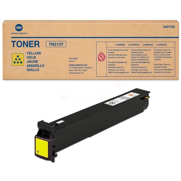 Olivetti B0728 Toner yellow, 19.000 pages/5% for Olivetti d-Color MF 201 plus/250