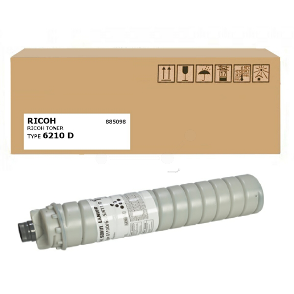 Ricoh 885098/TYPE 6210D Toner black, 43.000 pages/6% 1100 grams for Ricoh Aficio MP 5500/1060