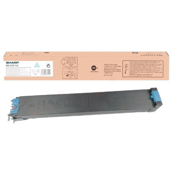 Sharp MX-31GTCA Toner cyan, 15.000 pages ISO/IEC 19752 for Sharp MX 2600 N/4100