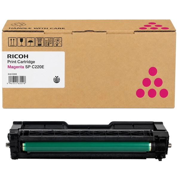 picture Ricoh 406099/SPC220E Toner magenta, 2.000 pages ISO/IEC 19798 for Ricoh Aficio SP C 220