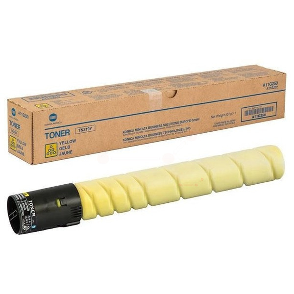 Konica Minolta A11G250/TN-319Y Toner yellow, 26.000 pages for KM bizhub C 360