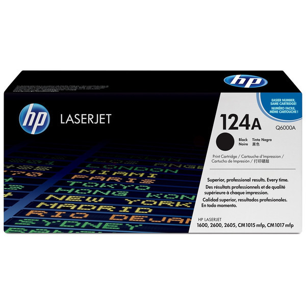 picture HP Q6000A/124A Toner cartridge black, 2.500 pages/5% for HP Color LaserJet 2600