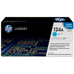 HP Q6001A/124A Toner cartridge cyan, 2.000 pages/5% for HP Color LaserJet 2600