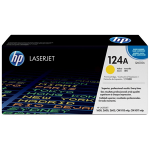 picture HP Q6002A/124A Toner cartridge yellow, 2.000 pages/5% for HP Color LaserJet 2600