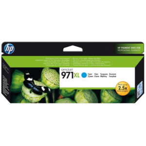 picture HP CN626AE/971XL Ink cartridge cyan high-capacity, 6.600 pages ISO/IEC 24711 86.5ml for HP OfficeJet Pro X