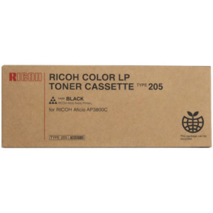 Ricoh 888032/TYPE 205 Toner black, 20.000 pages/5% 550 grams for Ricoh Aficio AP 3800 C/CL 7000