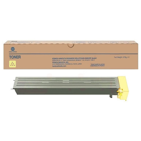 picture Konica Minolta A070250/TN-611Y Toner yellow, 15.400 pages for KM bizhub C 451/550