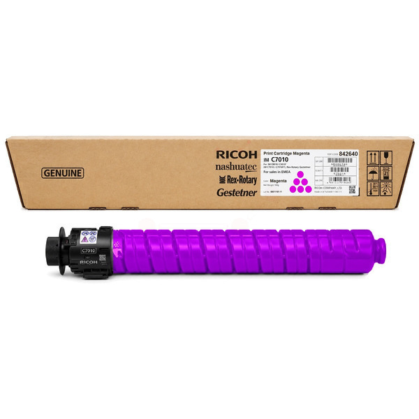 picture Ricoh 842640 Toner-kit magenta, 28.000 pages ISO/IEC 19752 for Ricoh IM C 7010